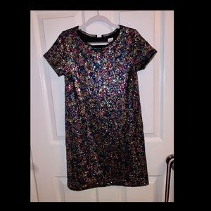 Gap Kids Girls Sequin Party Dress Medium